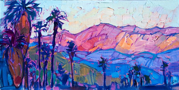 Painting Palm Springs Dawn
