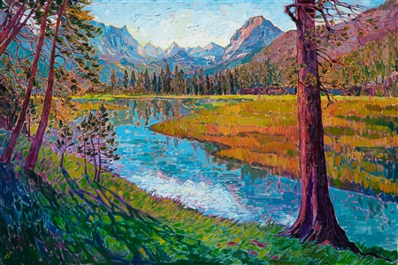 Painting Sierra Reflections