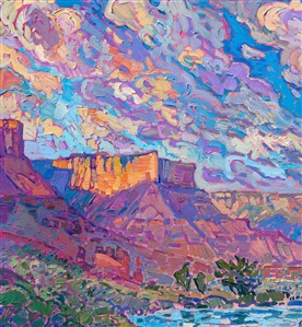 Painting Moab Buttes