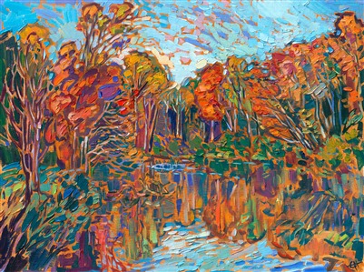 Painting Autumn Lake