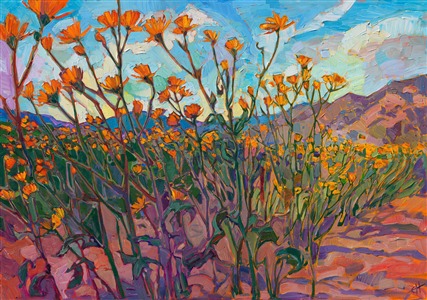 Painting Flowering Desert