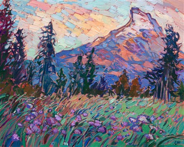 Painting Sunrise Peak