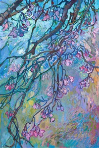 Painting Weeping Cherry