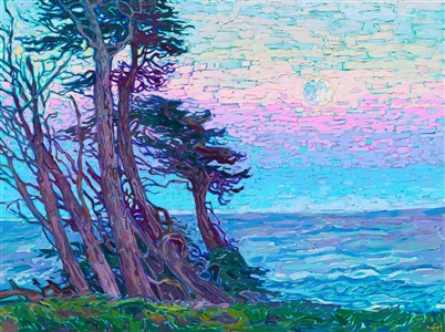 Painting Cypress Moon