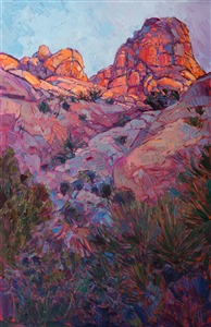 Painting Boulder Dawn