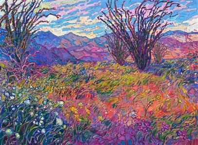 Painting Blooming Borrego