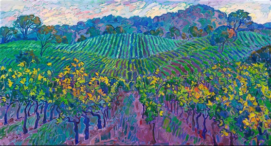 Painting Emerald Vines