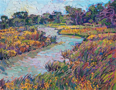 Painting Winding Stream