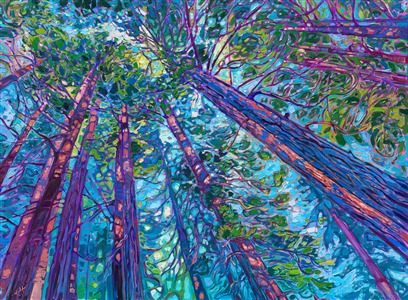 Painting Muir Woods