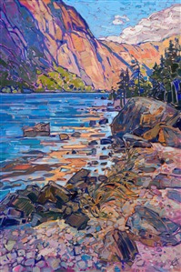 Painting Fjord Light