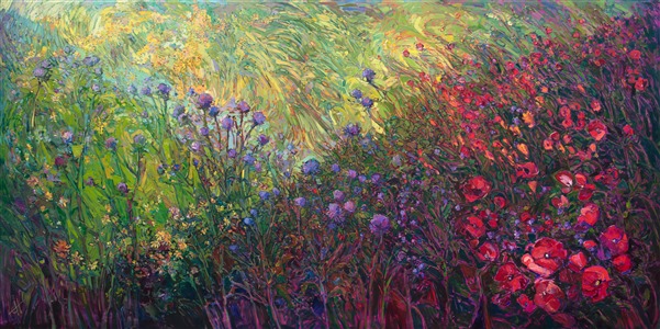 Painting Field of Blooms