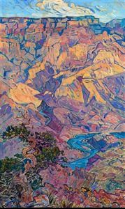 Painting Dawning Canyon