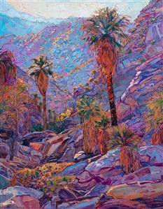 Painting Palm Canyon