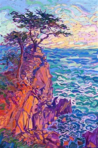Painting Cypress Waves