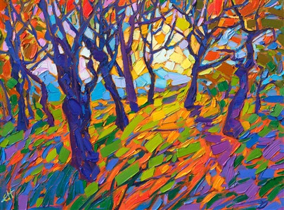 Painting Fusion of Light