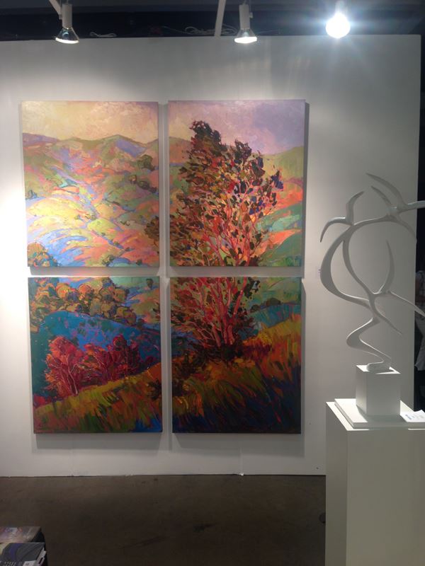 Erin Hanson's quadtych