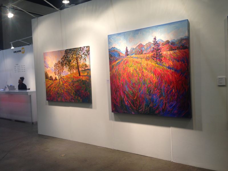 Erin Hanson's first display