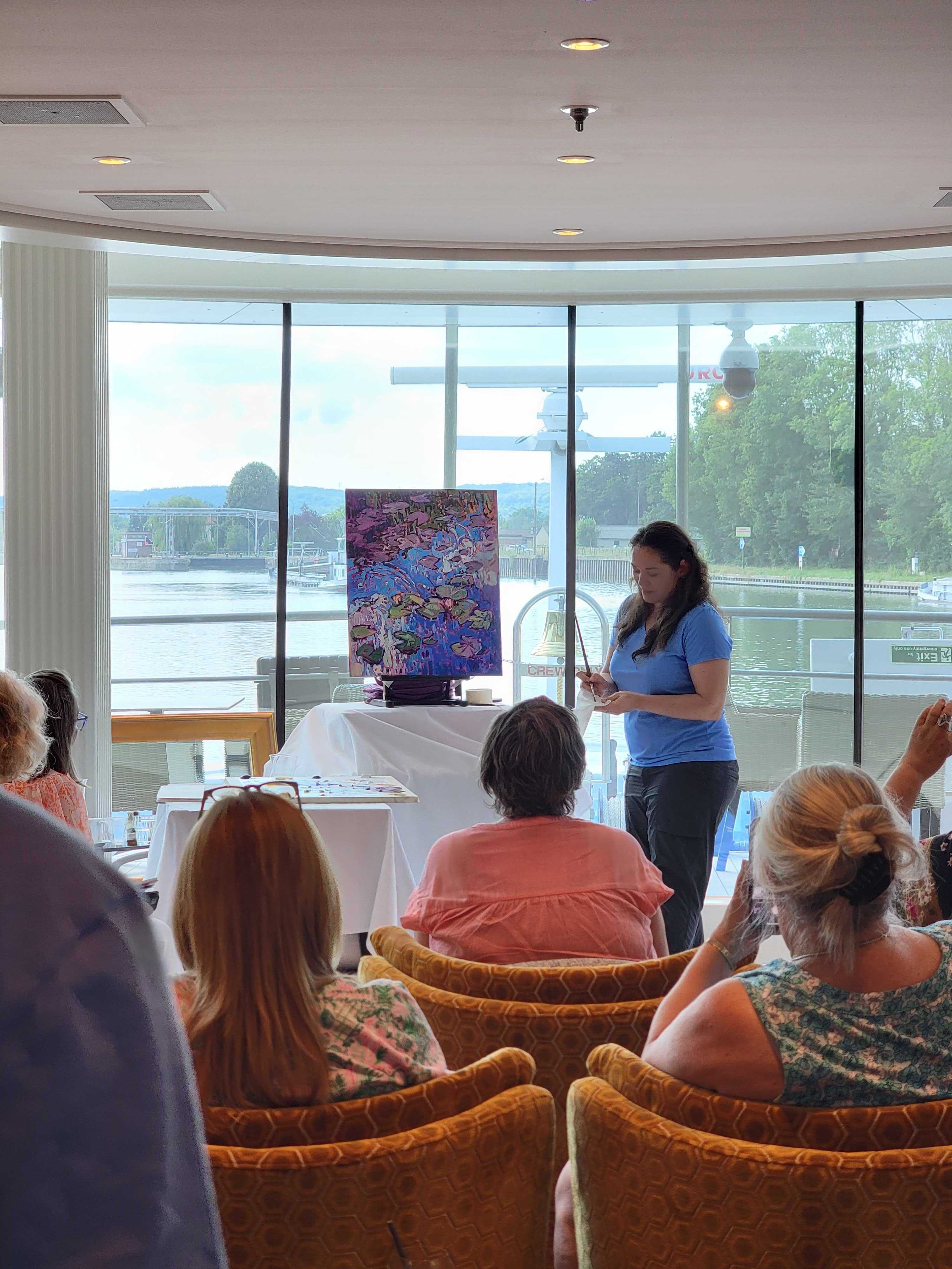 Saffron Fields Meet the Artist and Exhibition