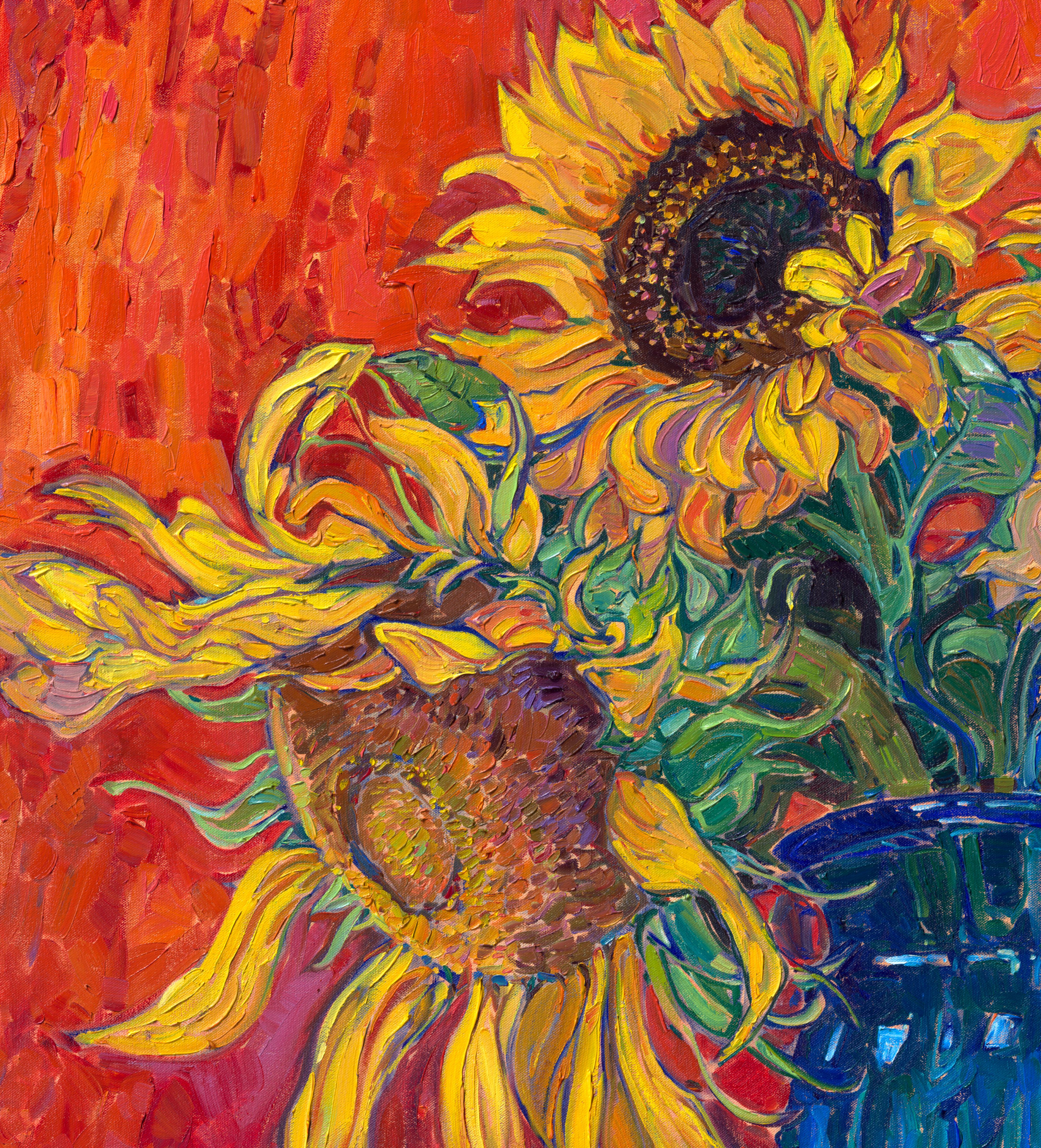 Available Paintings As an iconic, driving force in the rebirth of contemporary Impressionism, Hanson is quickly recognized as a prolific, modern master.  Erin Hanson's original oil paintings sell quickly, often before they have a chance to finish drying. < Here >&nbsp;to view Erin Hanson's portfolio of currently available original oil paintings.&nbsp; 