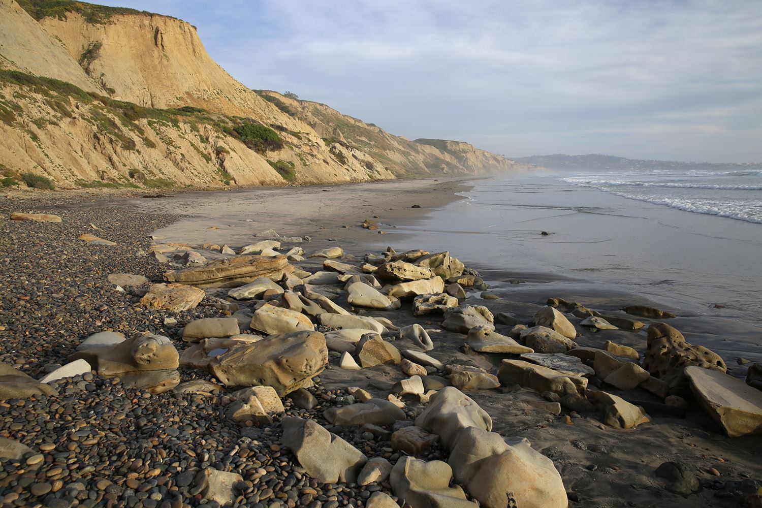 San Diego beach painting location