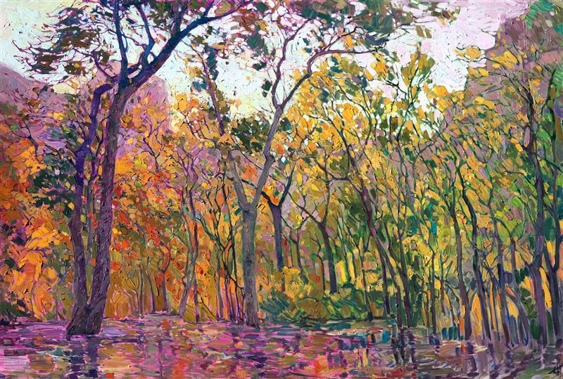 An Erin Hanson painting