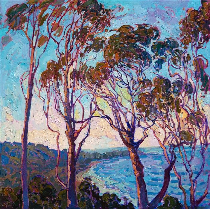 Erin Hanson painting Torrey View