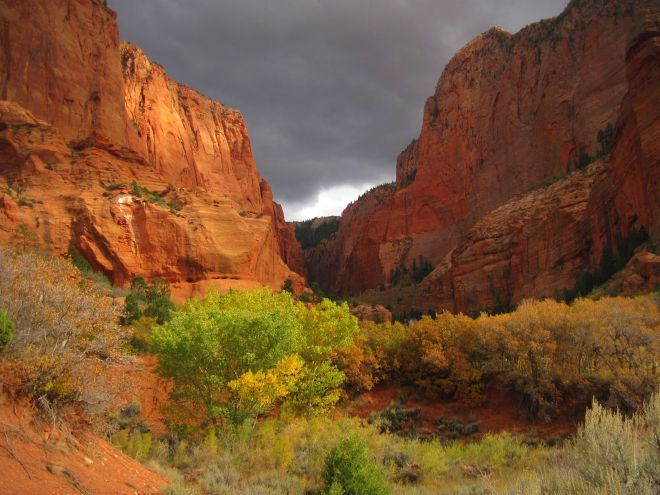  Kolob Canyon photo provided by the National Park Service